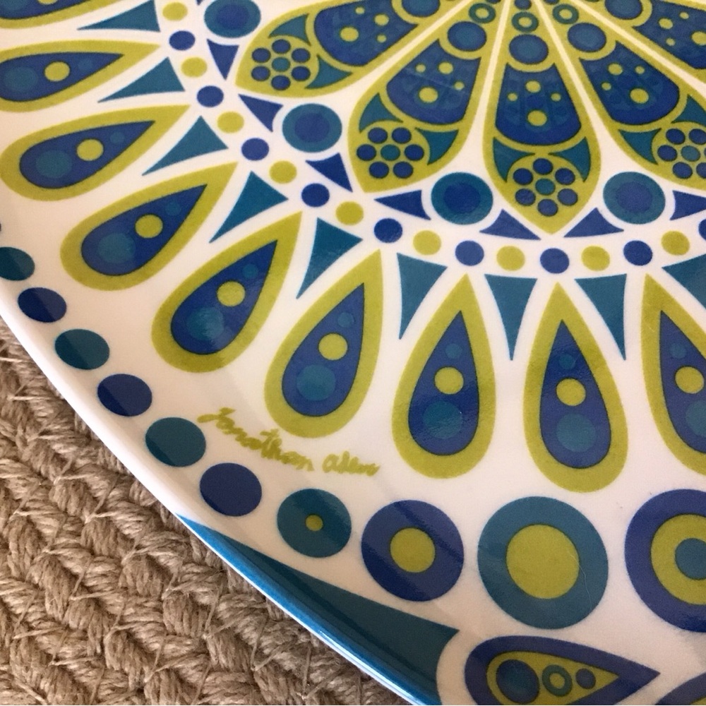 Jonathan Adler melamine Mandala pattern egg tray - Picture 2 of 5